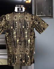 Blue Knitwear Sweater