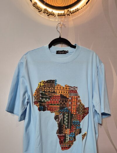 AFRICA TOP BLUE